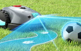 Der Yardcare V100 ist ein kompakter Mähroboter für kleine Rasenflächen bis 150 m².