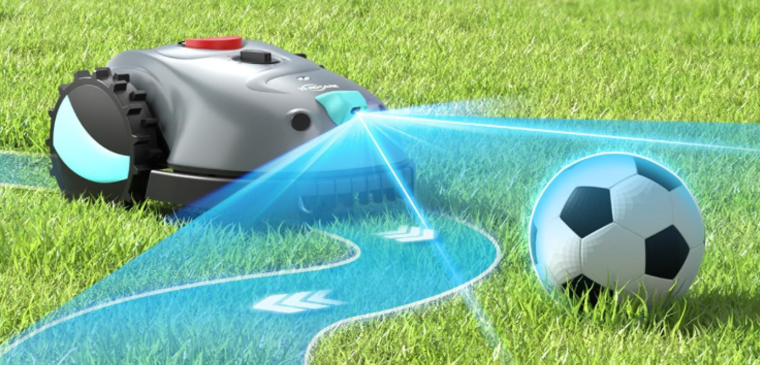 Der Yardcare V100 ist ein kompakter Mähroboter für kleine Rasenflächen bis 150 m².