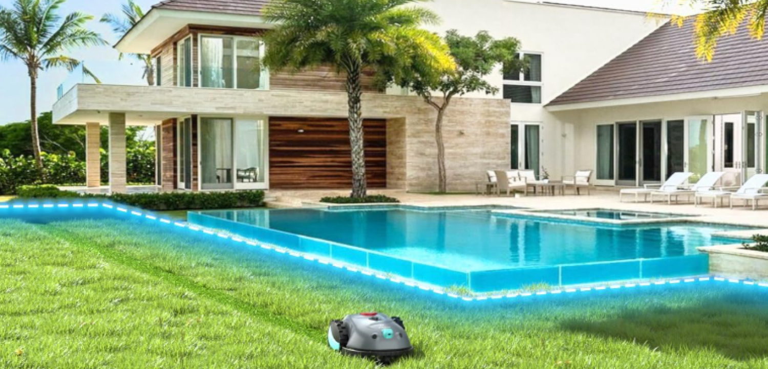 Der Yardcare V100 ist ein kompakter Mähroboter für kleine Rasenflächen bis 150 m².