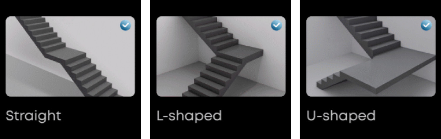 eufy MarsWalker Treppentypen