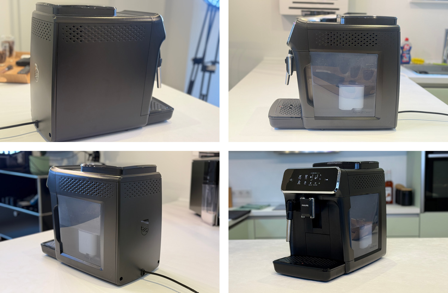 Aufgebaut ist die Philips Series 2200 komplett aus Kunststoff