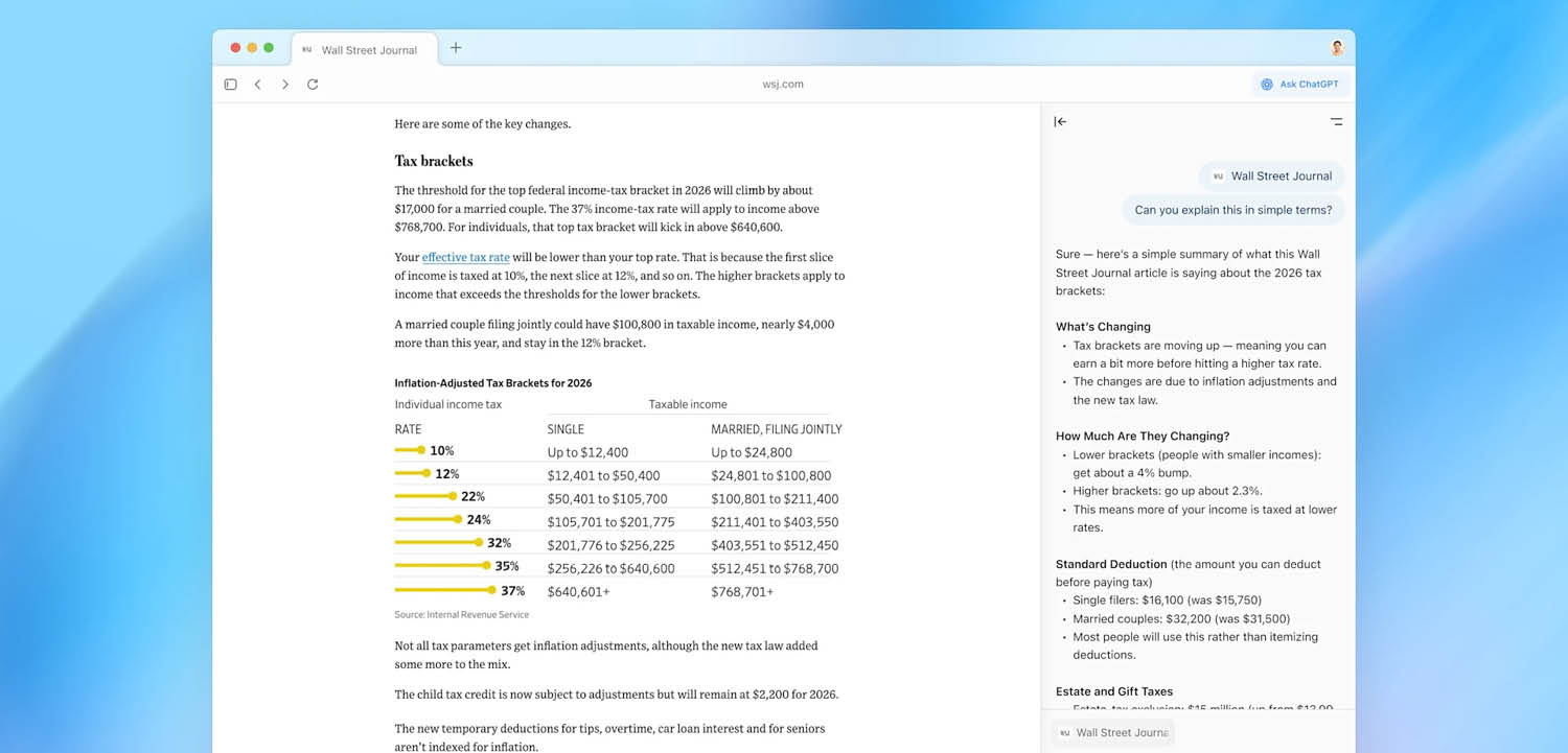 ChatGPT Atlas Browser