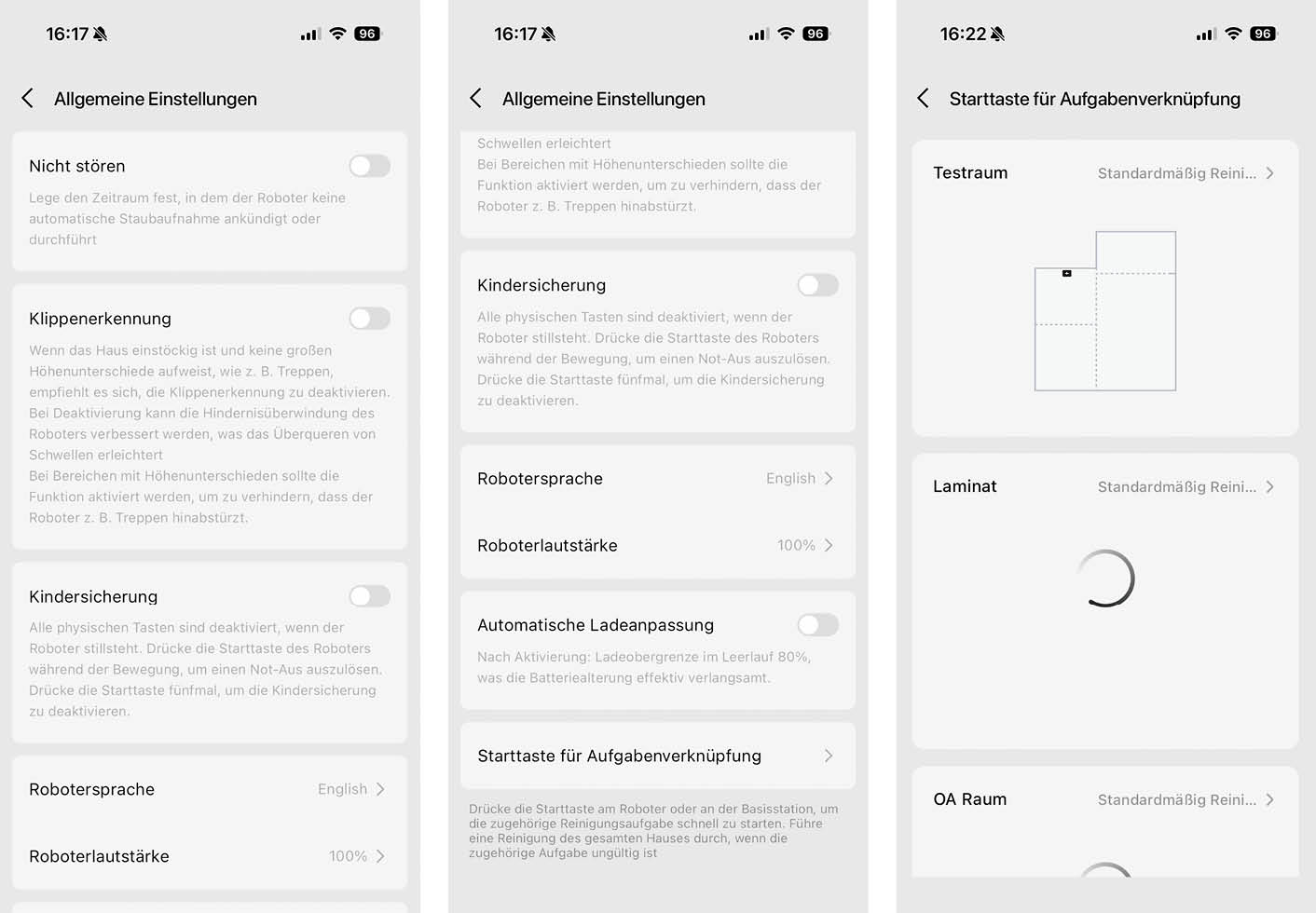 DJI ROMO P App allgemein