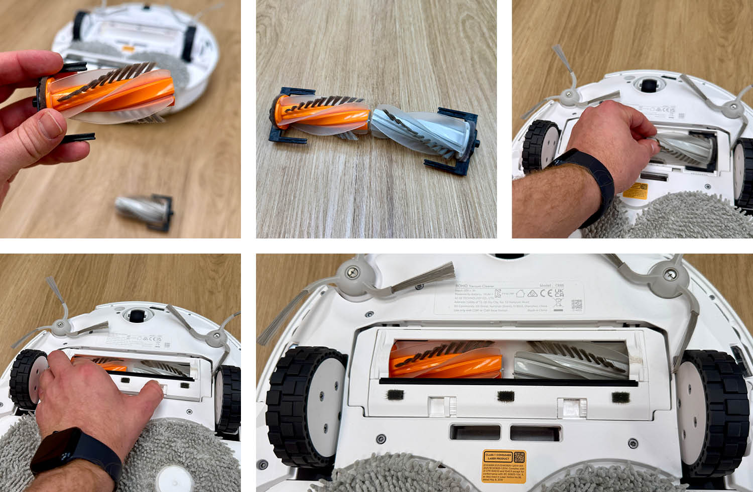 DJI ROMO P Desing Borstenbürste