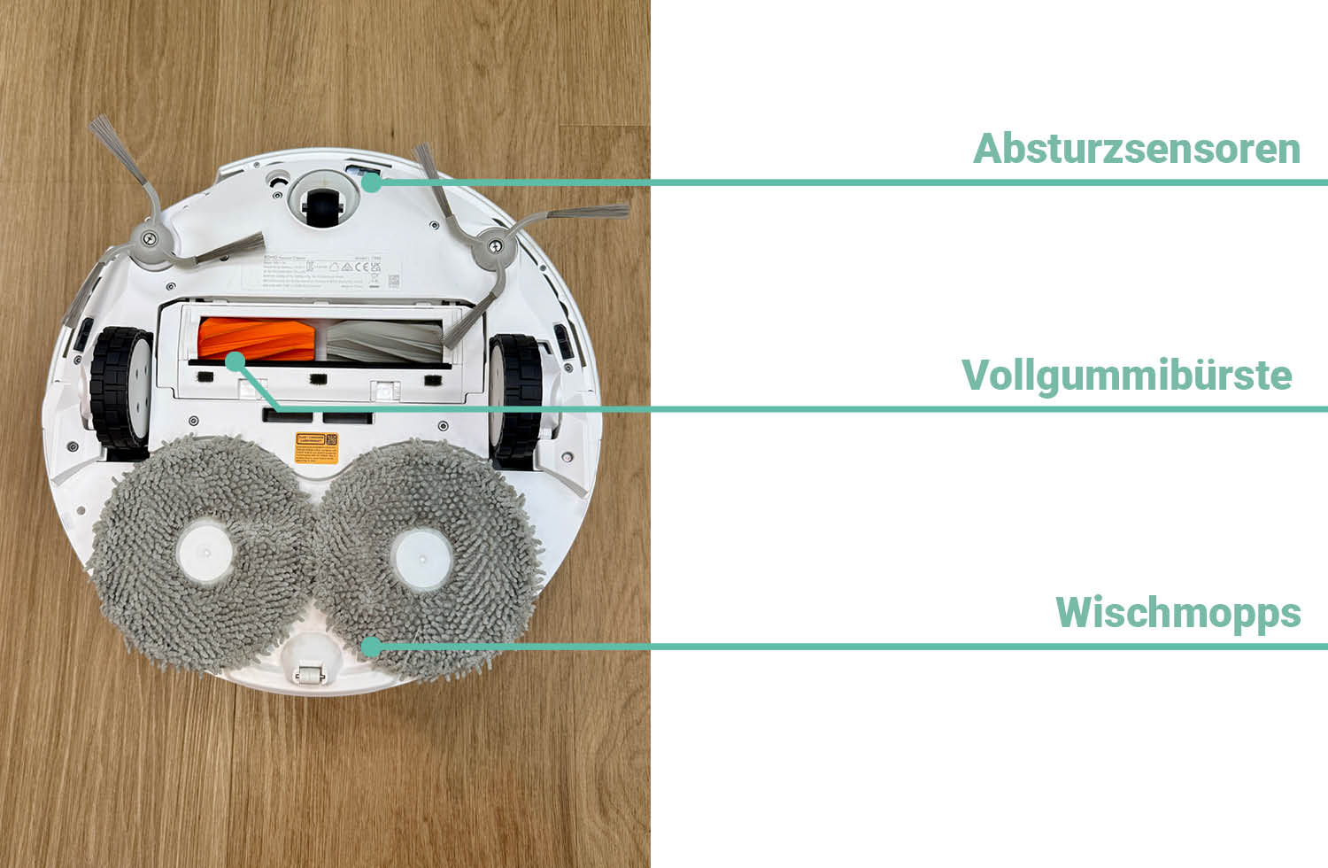 DJI ROMO P Desing Unterseite