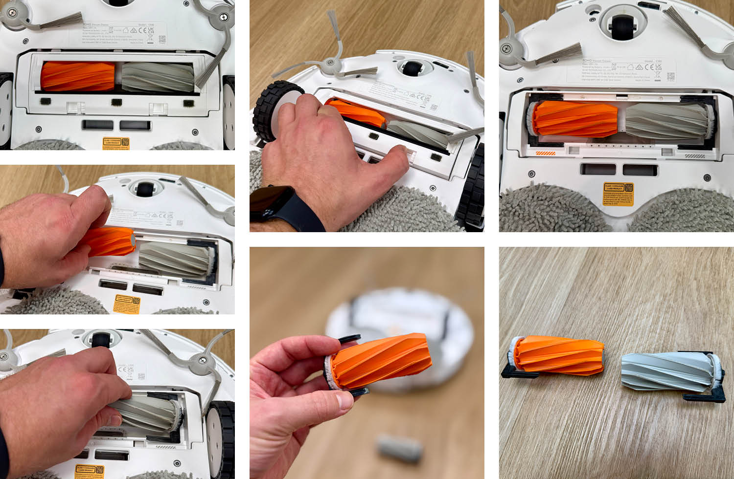 DJI ROMO P Desing Vollgummibürste