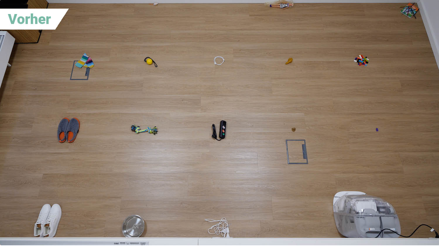 DJI ROMO P Hinderniserkennung vorher