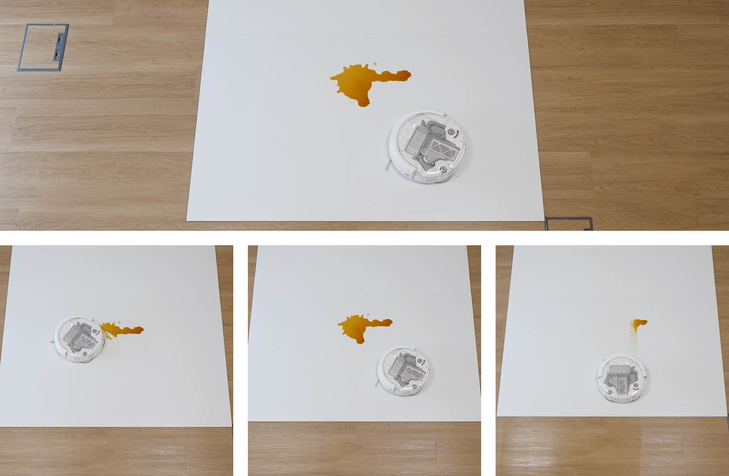 DJI ROMO P Kaffeefleck Reinigung