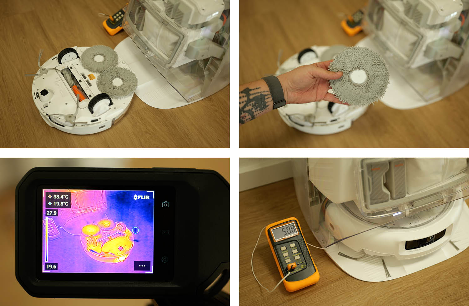 DJI ROMO P Moppwäsche