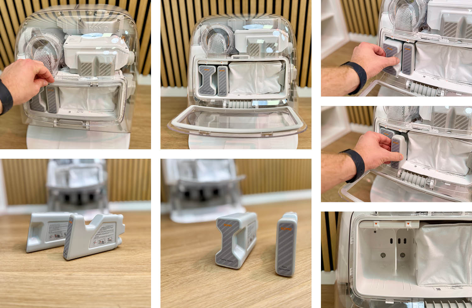 DJI ROMO P Reinigungssstation Reinigungsmitteltanks