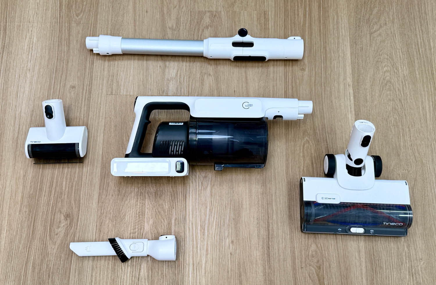 Der Lieferumfang des Tineco PURE ONE A50S Plus