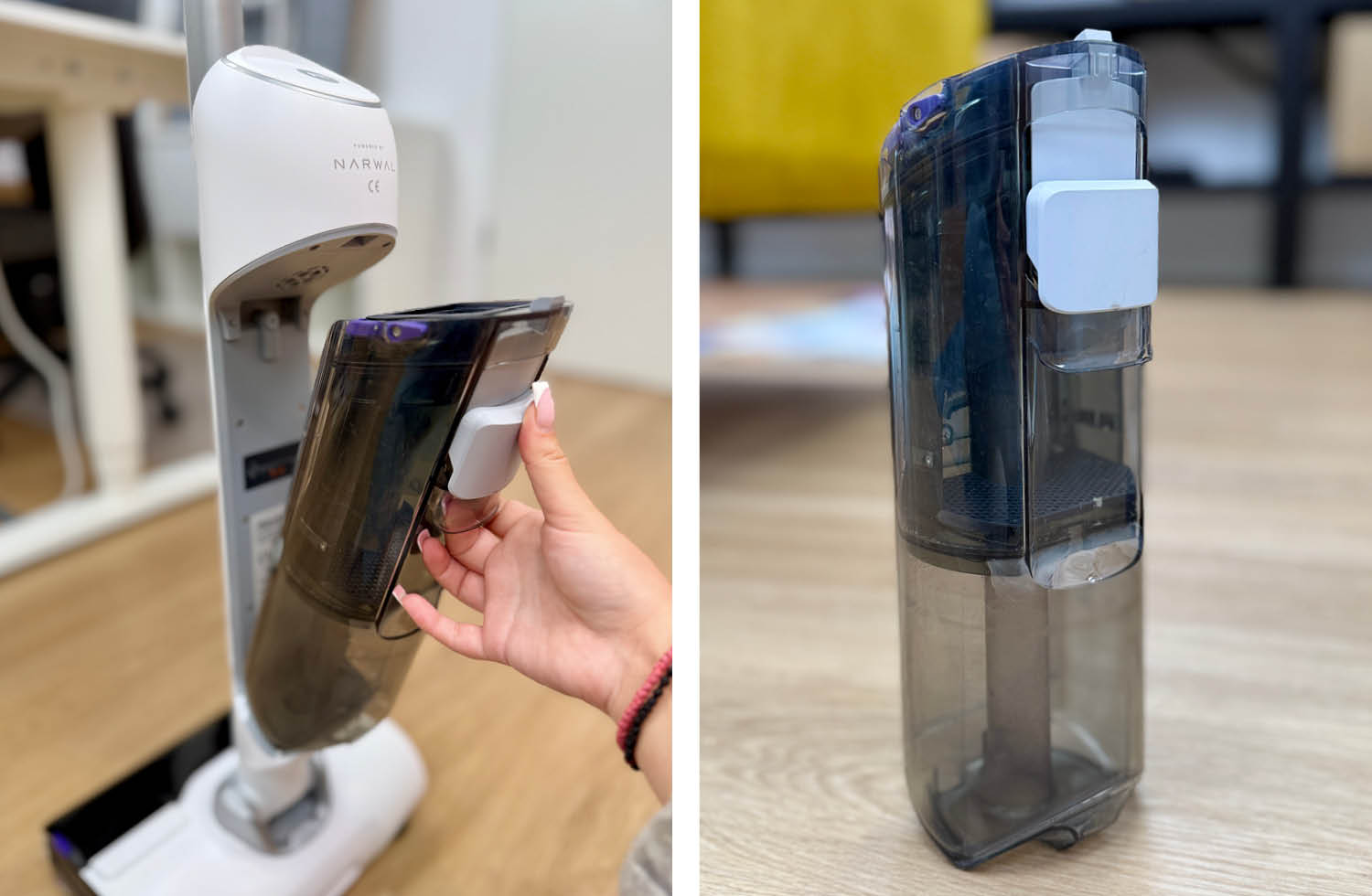 Der Schmutzwassertank