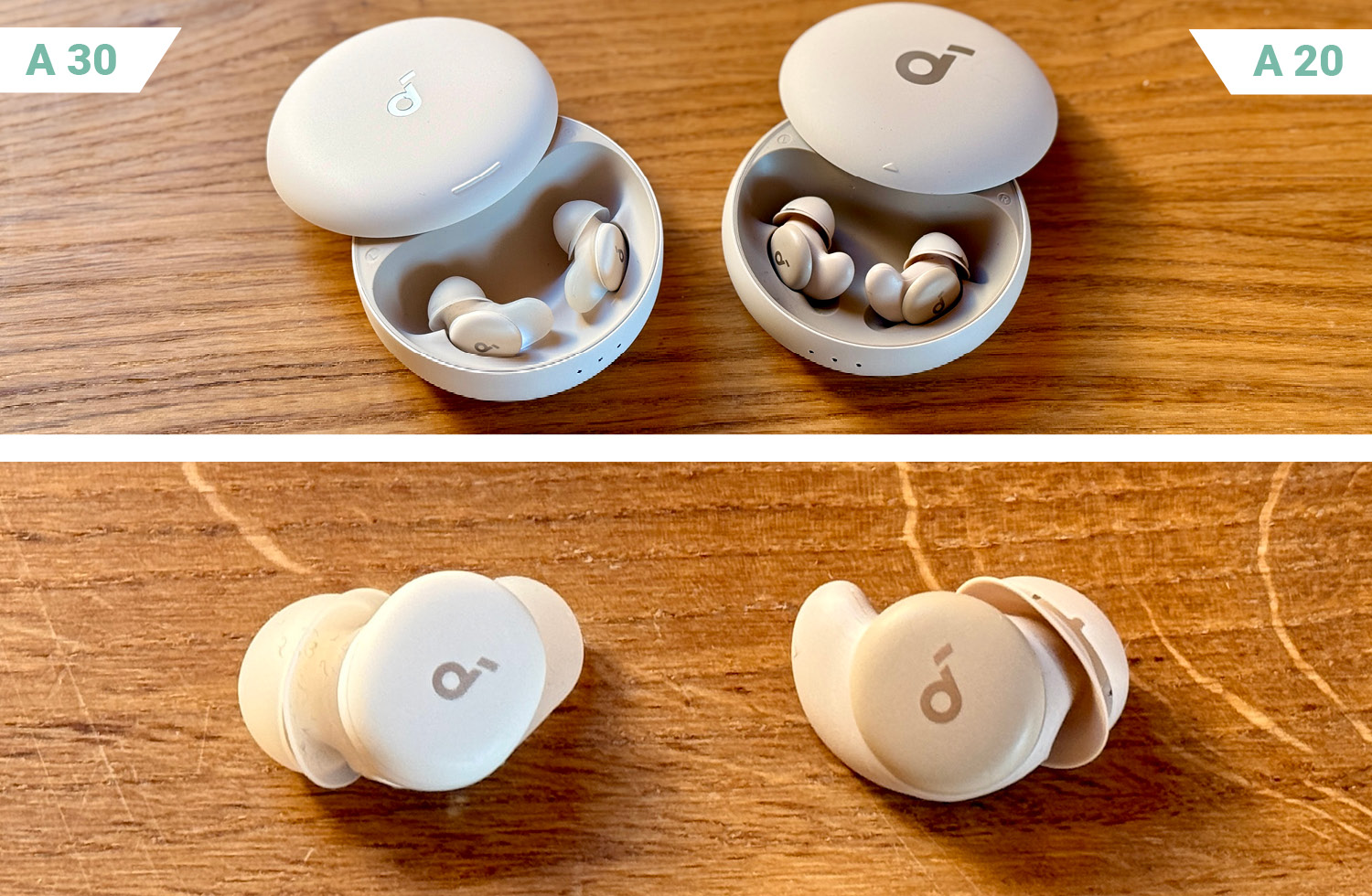 Der Vergleich zwischen den soundcore Sleep A20 und A30