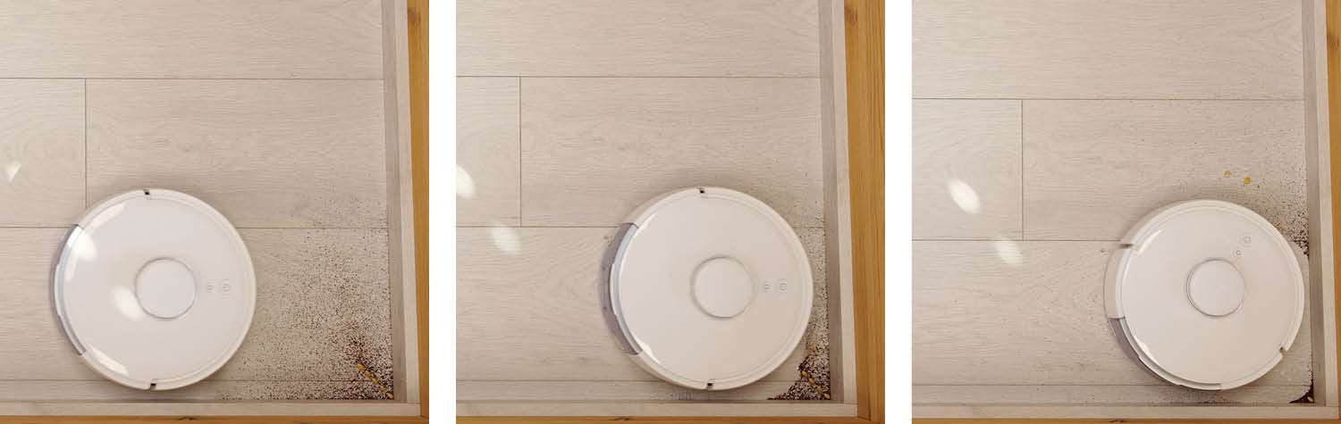 Die Eckenreinigung des SwitchBot K11+