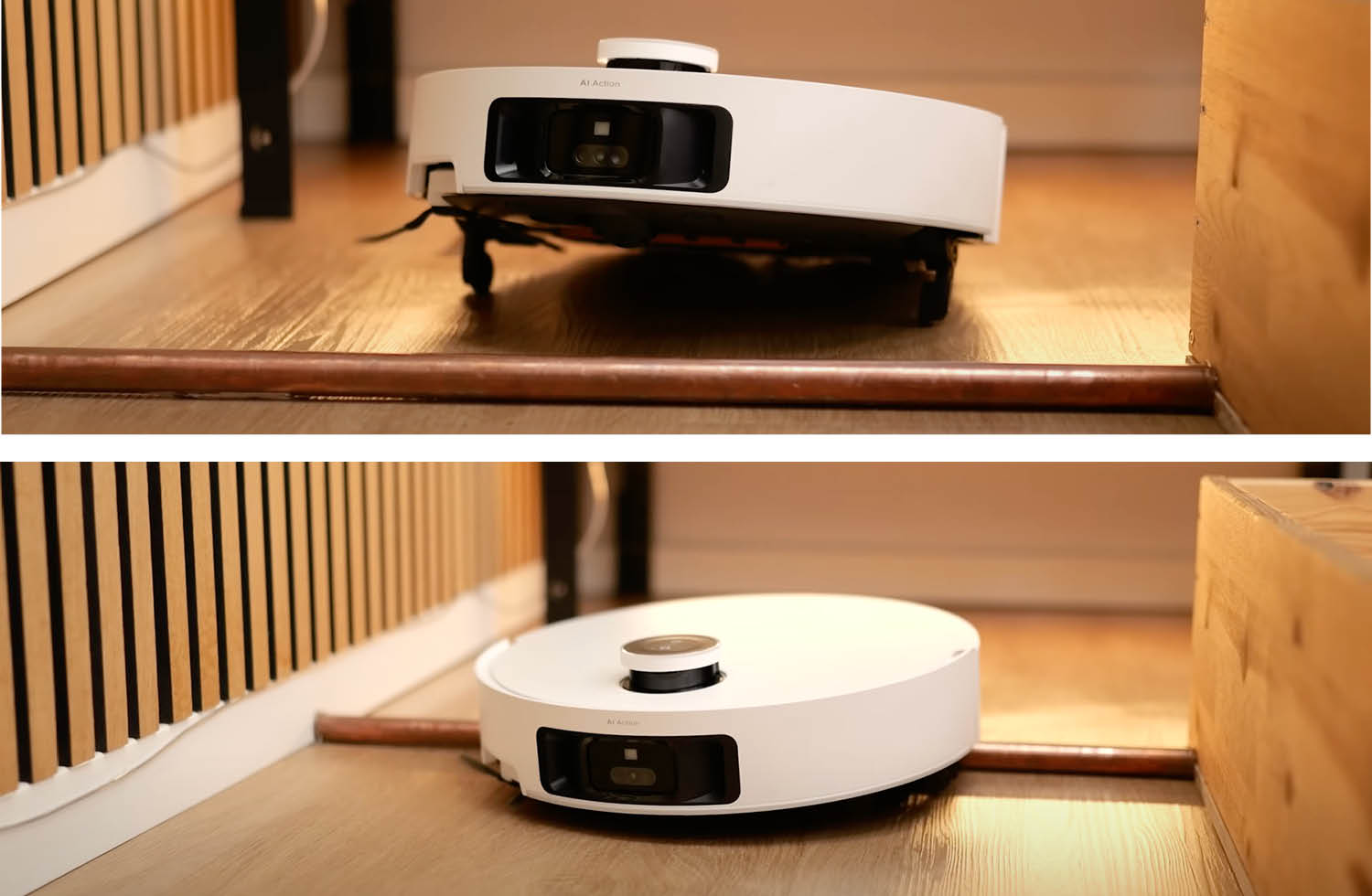 Dreame Matrix10 Ultra Hindernisse Klettern Rohr