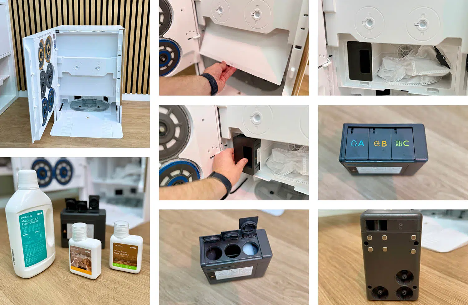 Dreame Matrix10 Ultra Reinigungsstation Reinigungsmittel