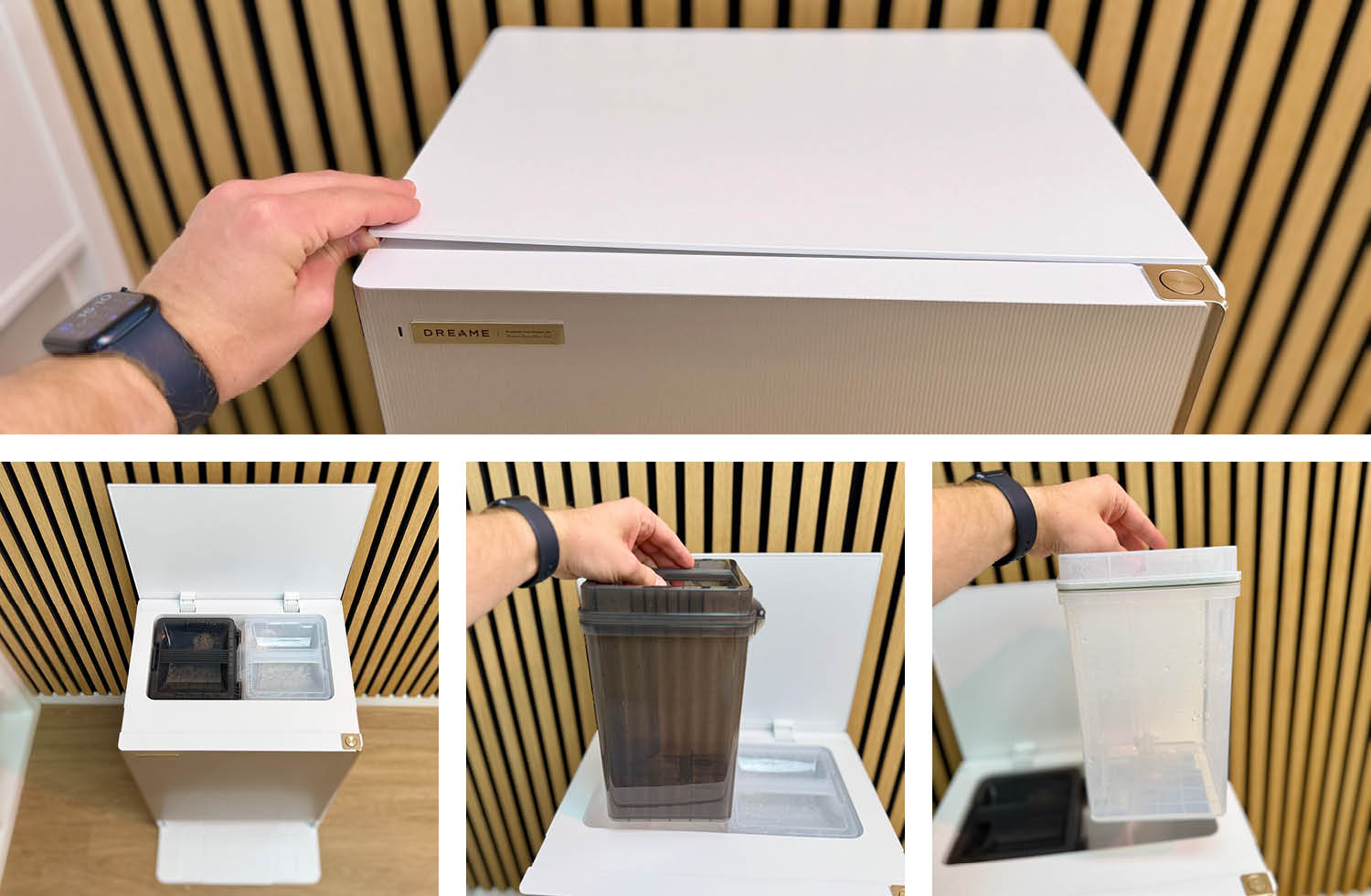 Dreame Matrix10 Ultra Reinigungsstation Wassertanks