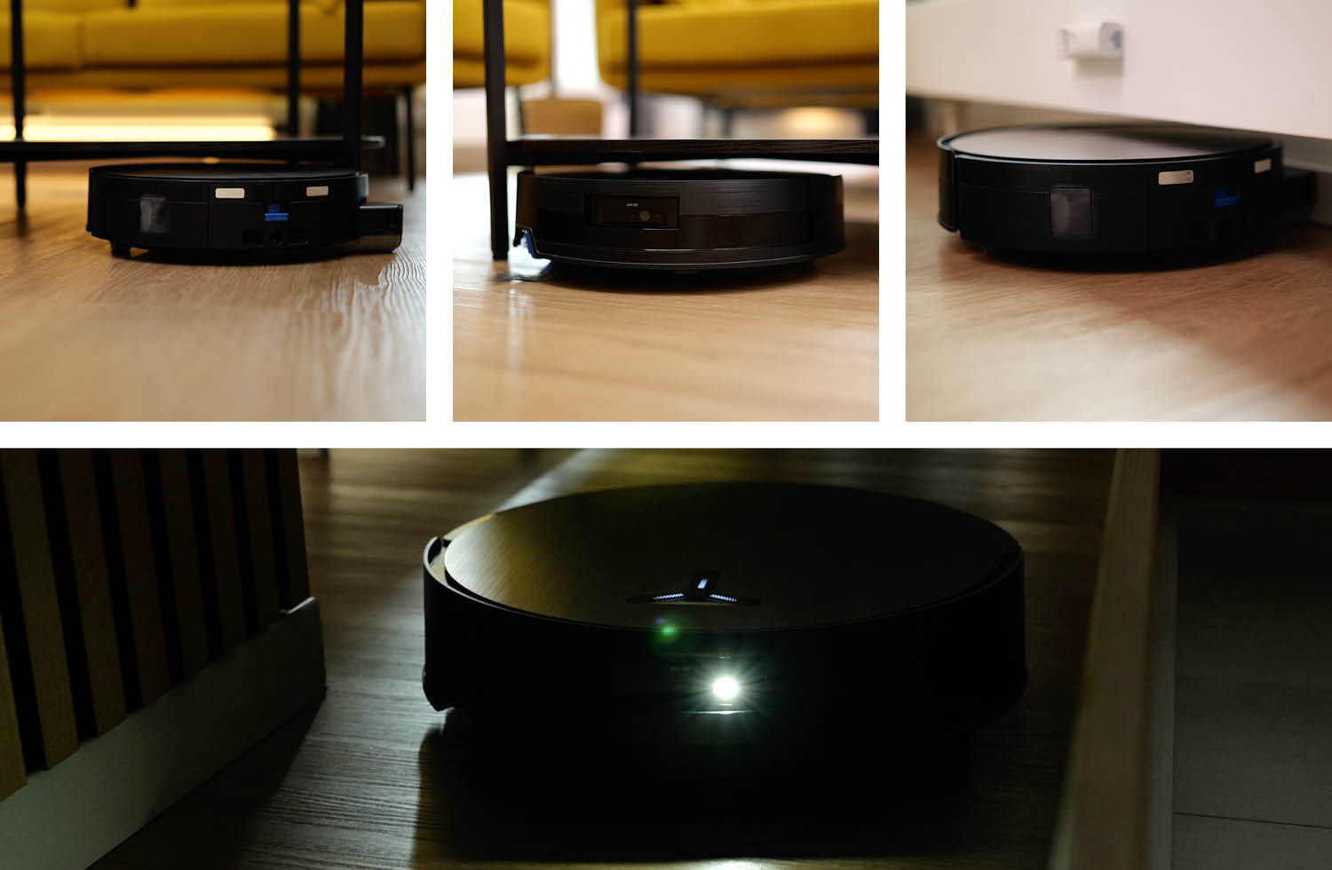 ECOVACS DEEBOT X11 OmniCyclone Navigation Flache Möbel LED