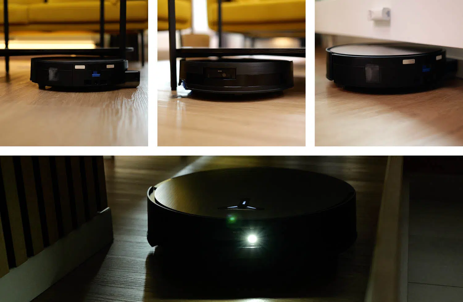 ECOVACS DEEBOT X11 OmniCyclone Navigation Flache Möbel LED