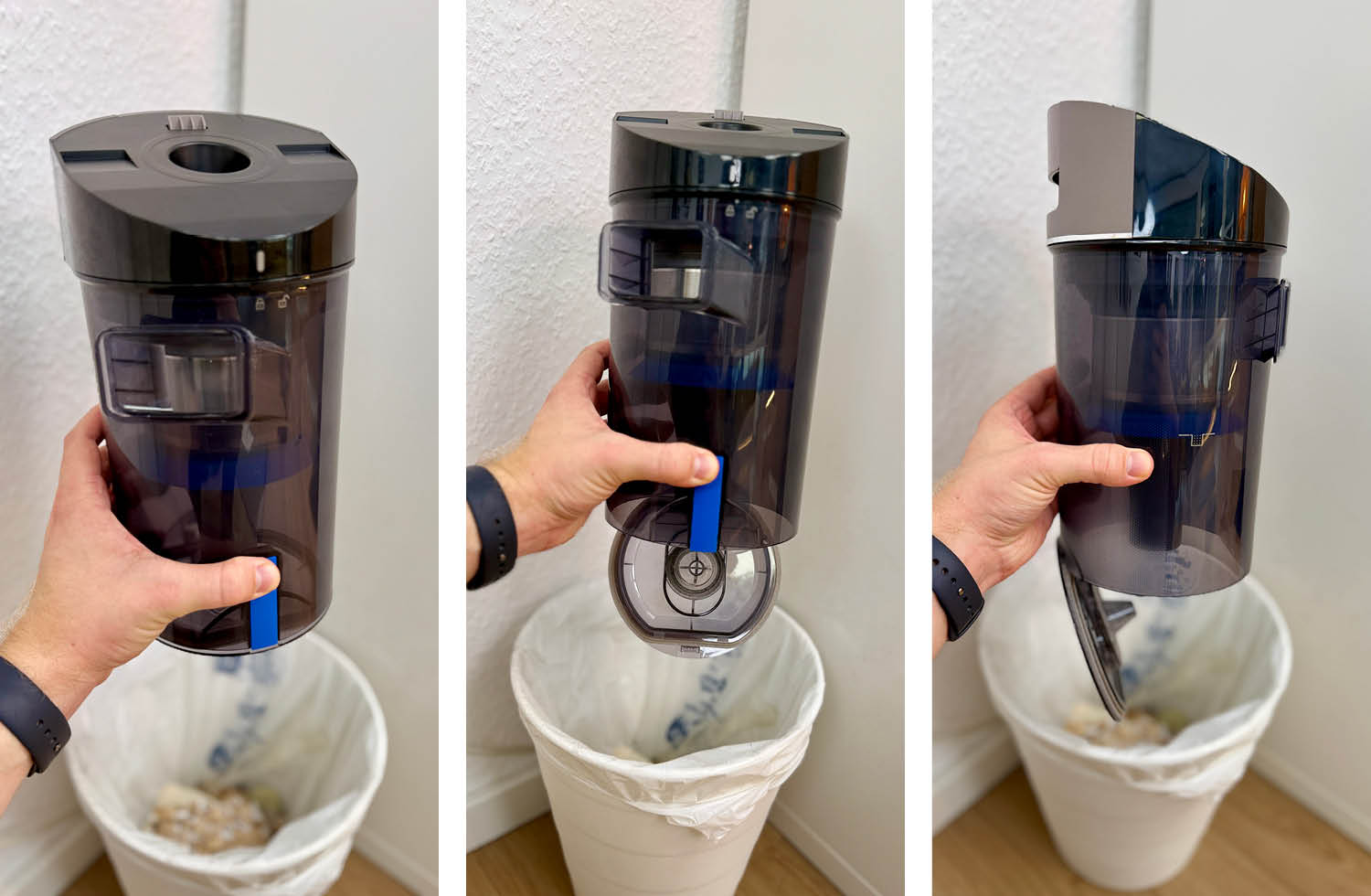 ECOVACS DEEBOT X11 OmniCyclone Reinigungsstation Staubbehälter Entleerung