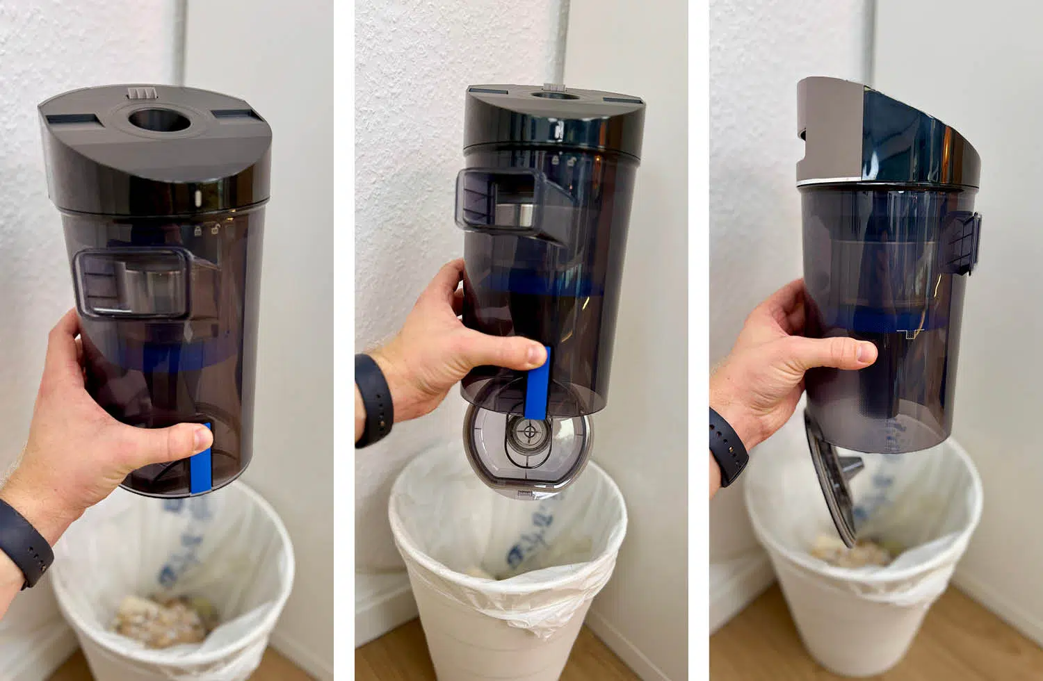 ECOVACS DEEBOT X11 OmniCyclone Reinigungsstation Staubbehälter Entleerung