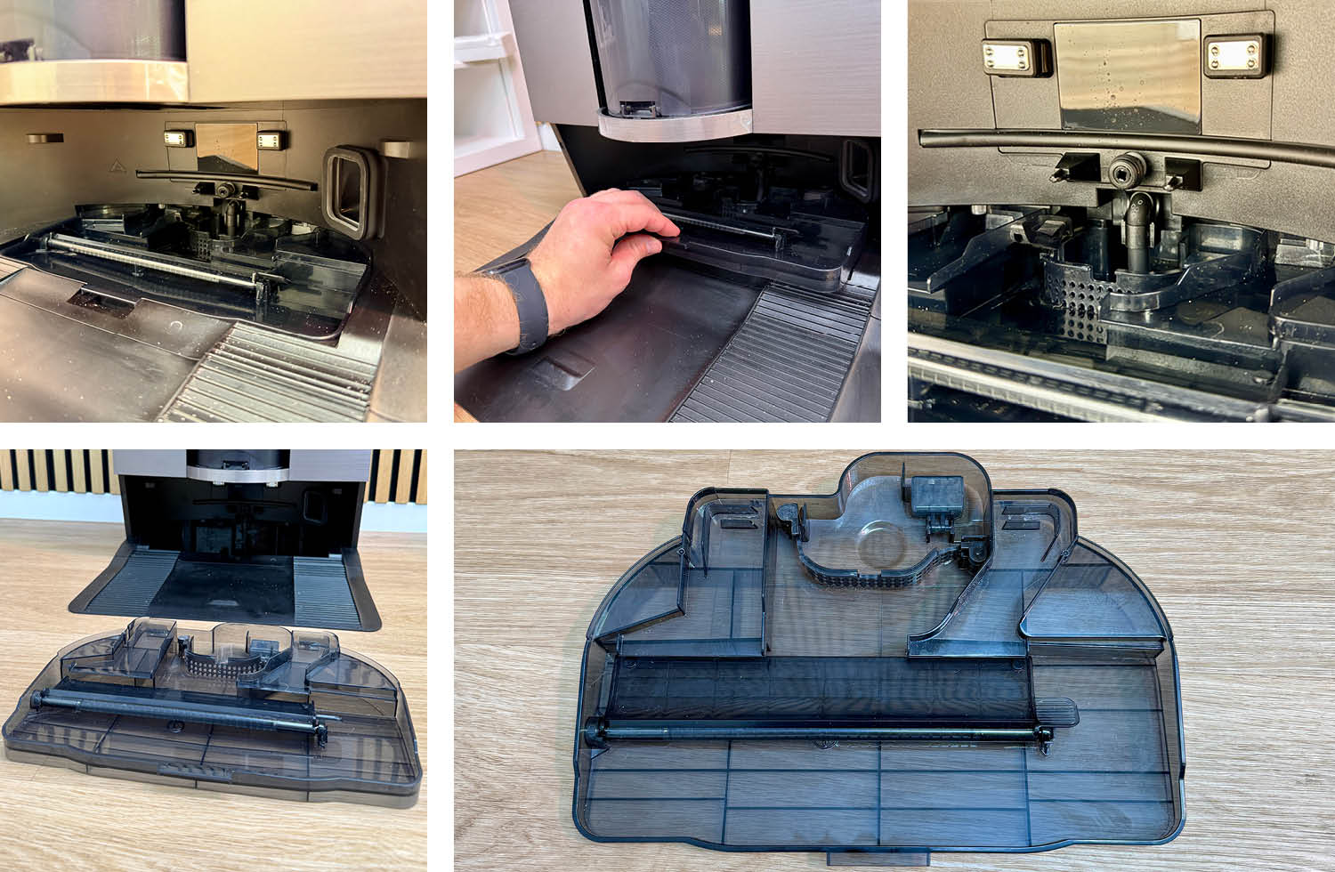 ECOVACS DEEBOT X11 OmniCyclone Reinigungsstation Waschschale