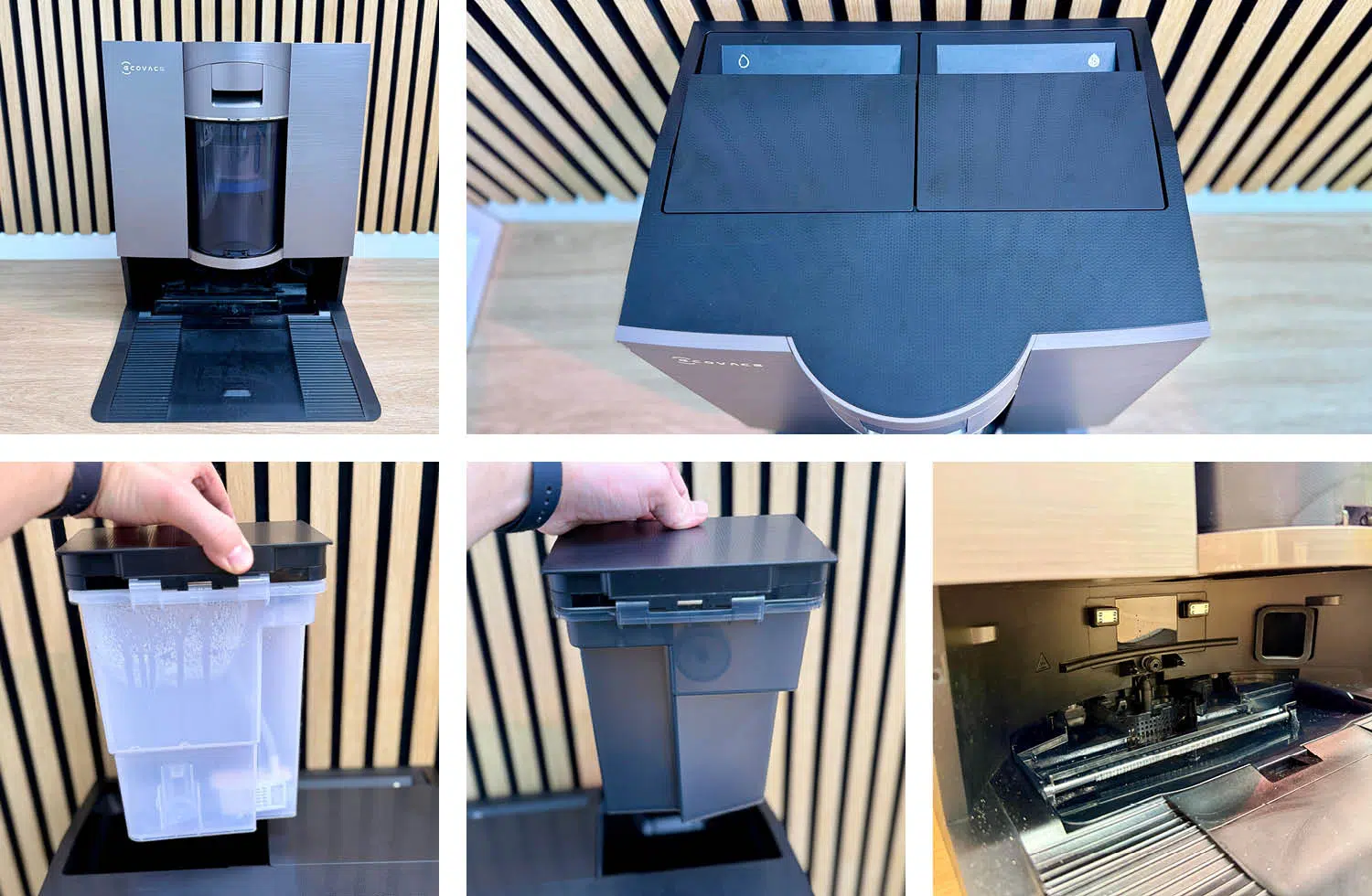 ECOVACS DEEBOT X11 OmniCyclone Reinigungsstation Wassertanks