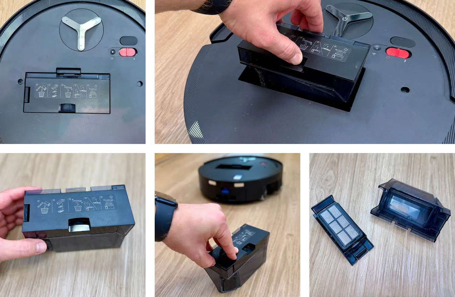 ECOVACS DEEBOT X11 OmniCyclone Staubbehälter