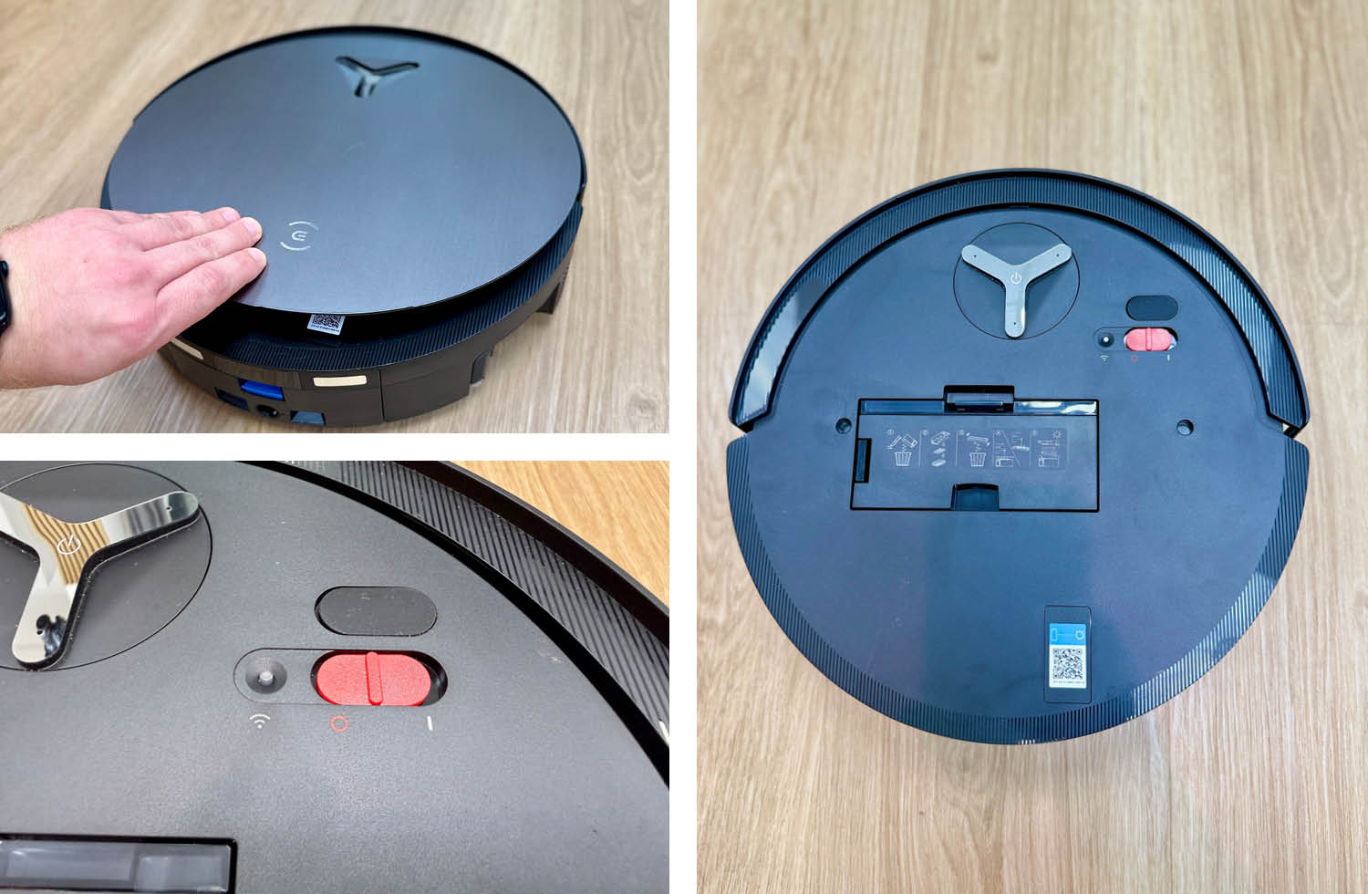 ECOVACS DEEBOT X11 OmniCyclone Unter der Haube