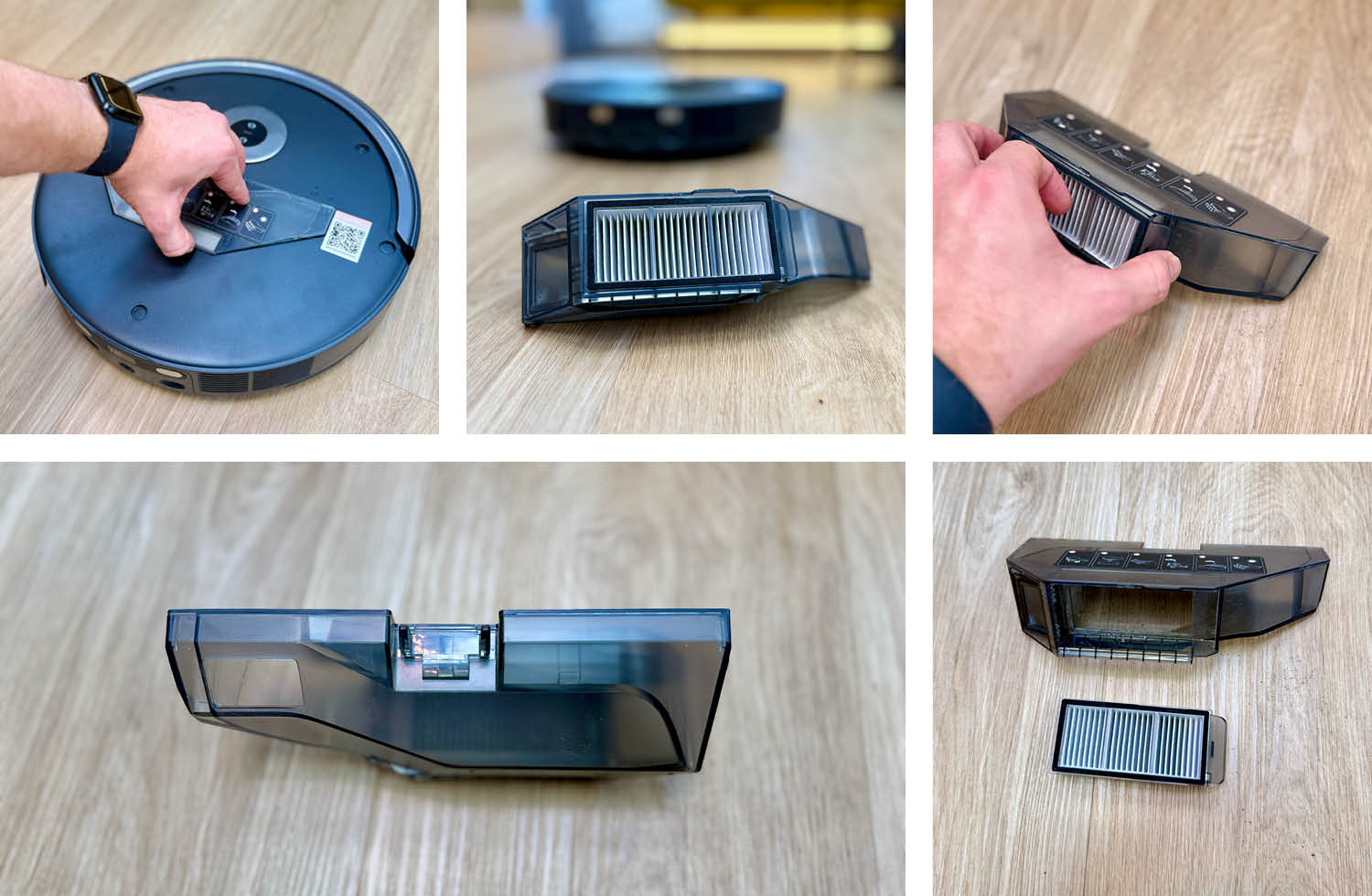 MOVA P50s Ultra Design Staubbehälter