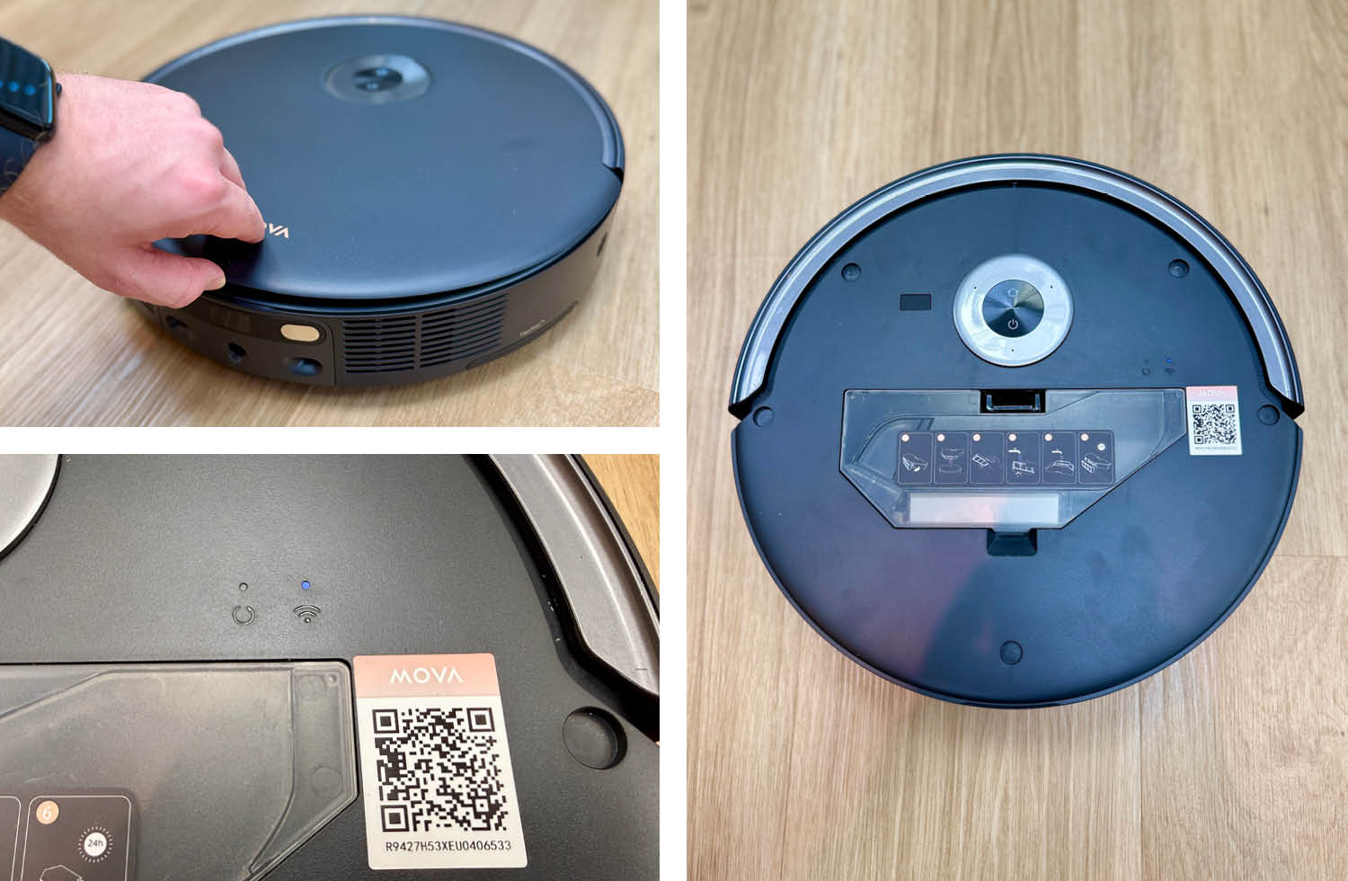 MOVA P50s Ultra Design Unter der Haube