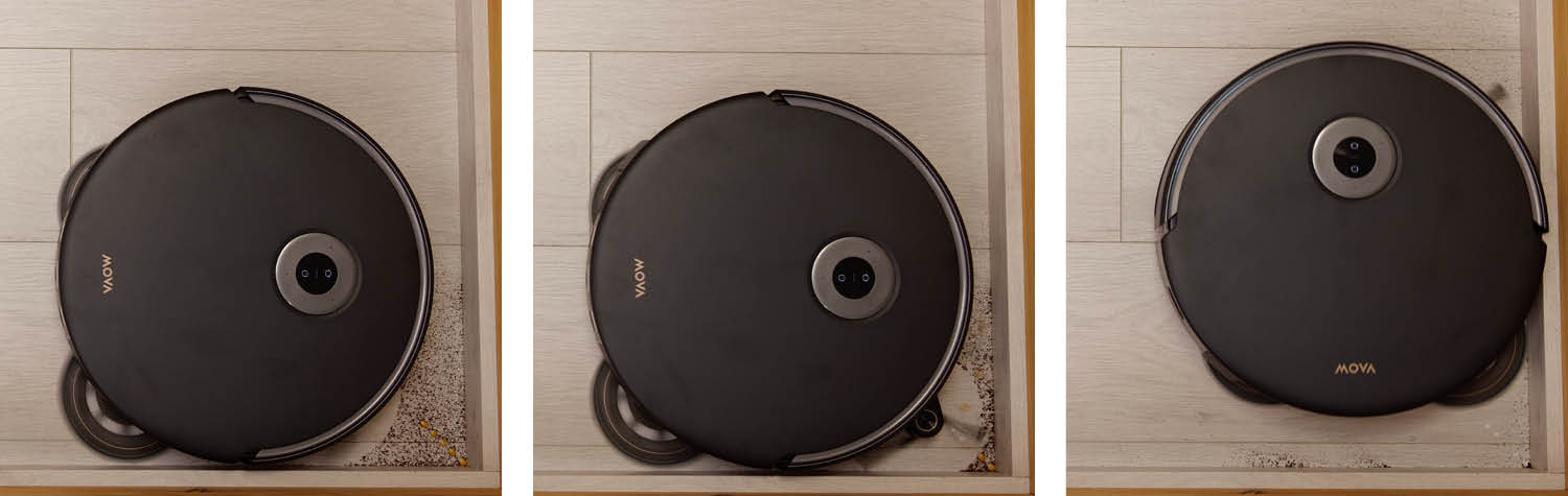 MOVA P50s Ultra Saugen Ecken