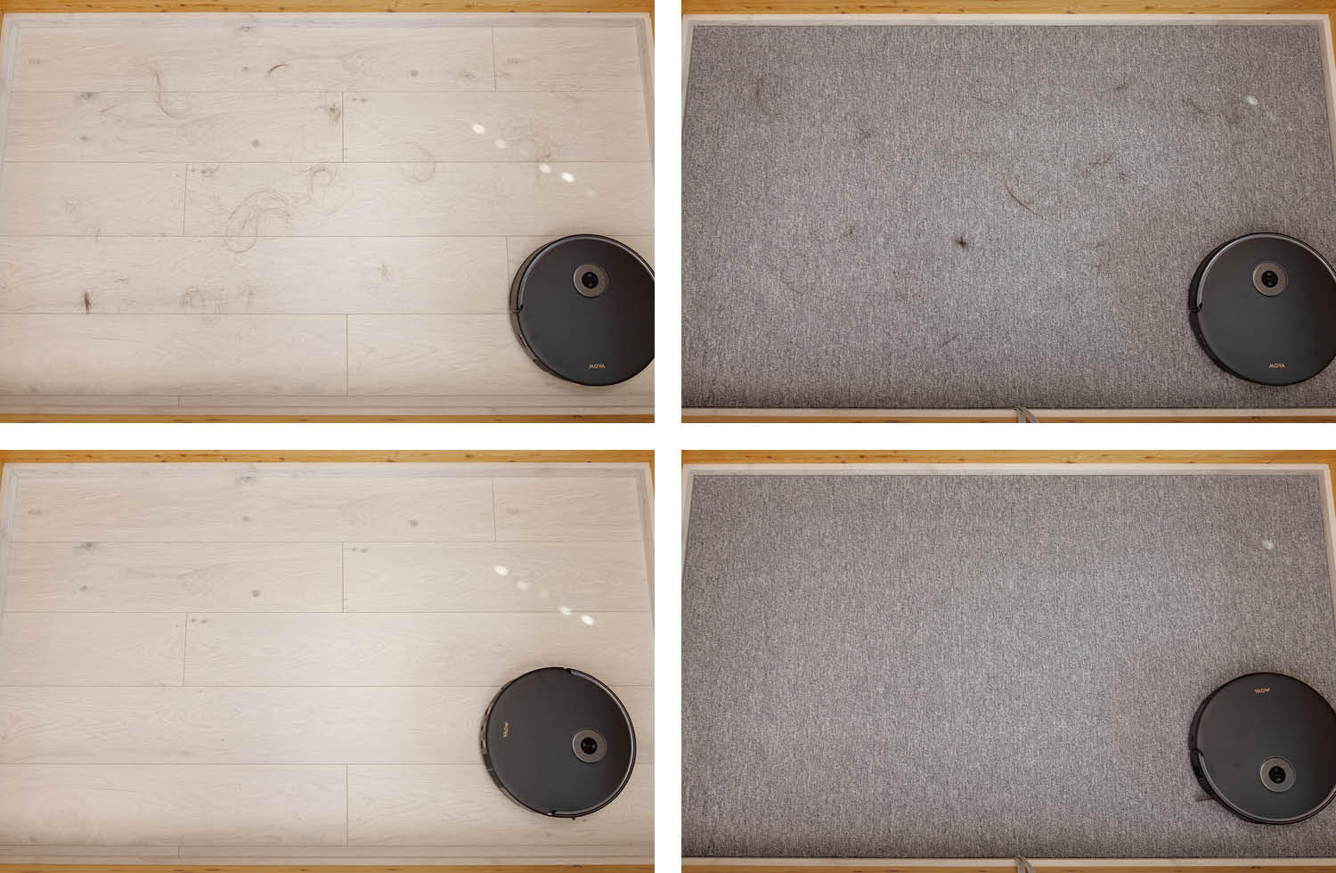 MOVA P50s Ultra Saugen Haare