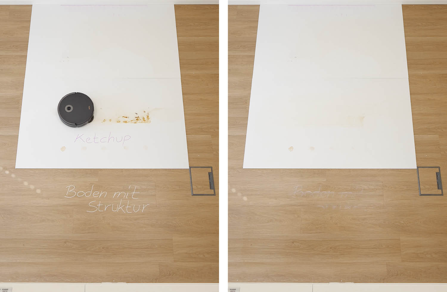 MOVA P50s Ultra Wischen nachher