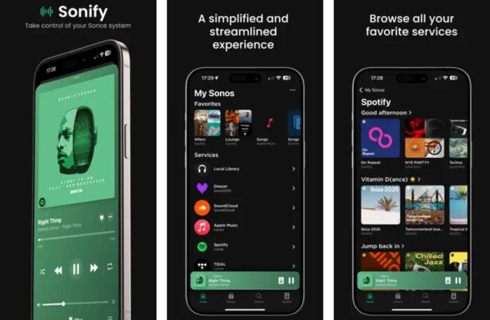 Sonify App Sonos