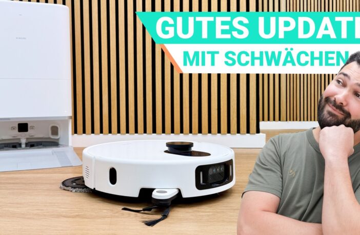 Xiaomi Robot Vacuum 5 Pro im Test – moderner Saug- und Wischroboter mit starker Navigation, neuer Ausstattung und kleinen Schwächen bei Staubbehälter und Randreinigung.