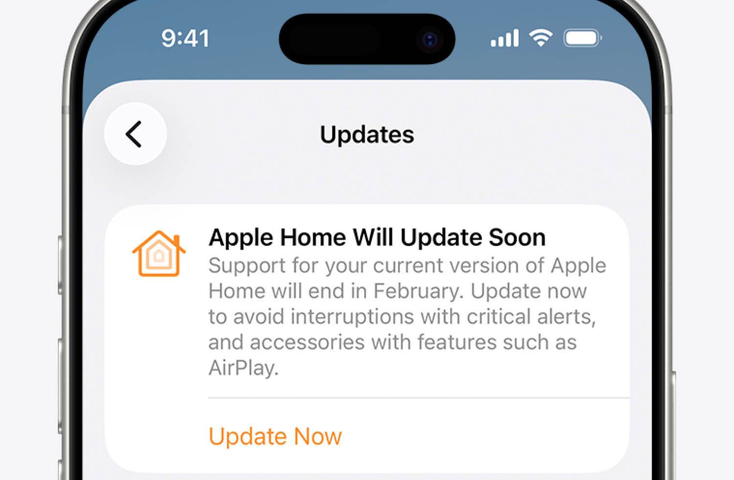 Apple Home Update HomeKit