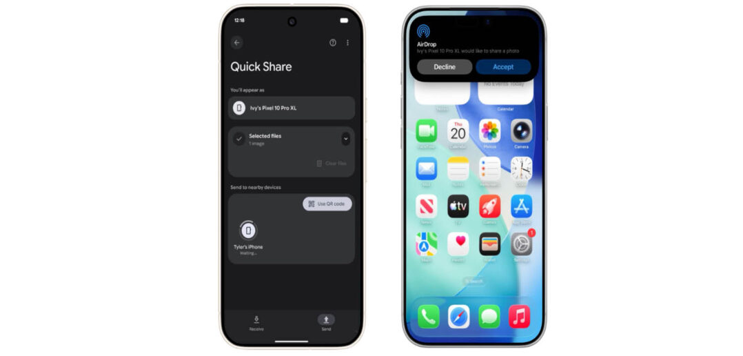 Dateiübertragung zwischen Android und iOS