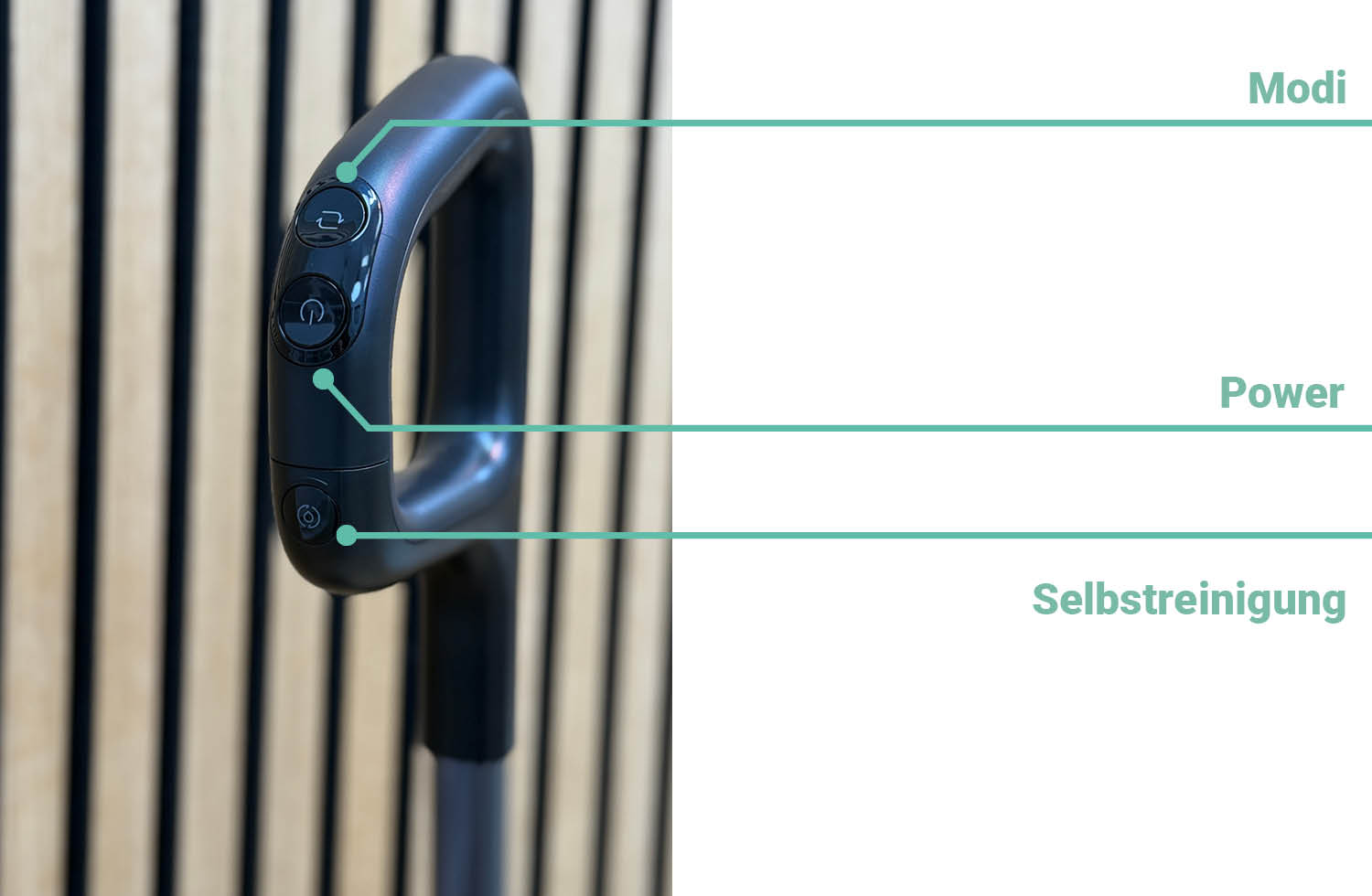 Die Bedienung des Roborock F25 Ultra