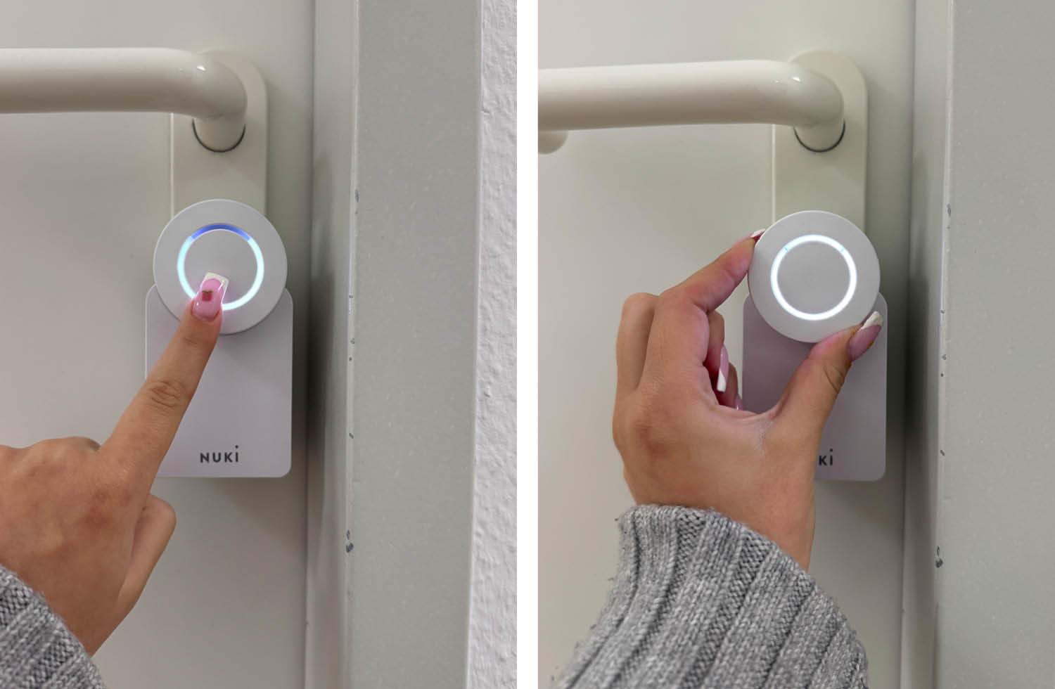 Die Bedienung des Nuki Smart Lock go