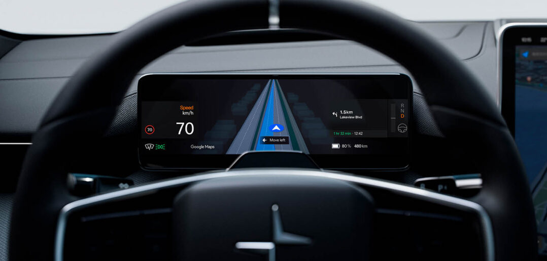 Google Maps KI Spurführung