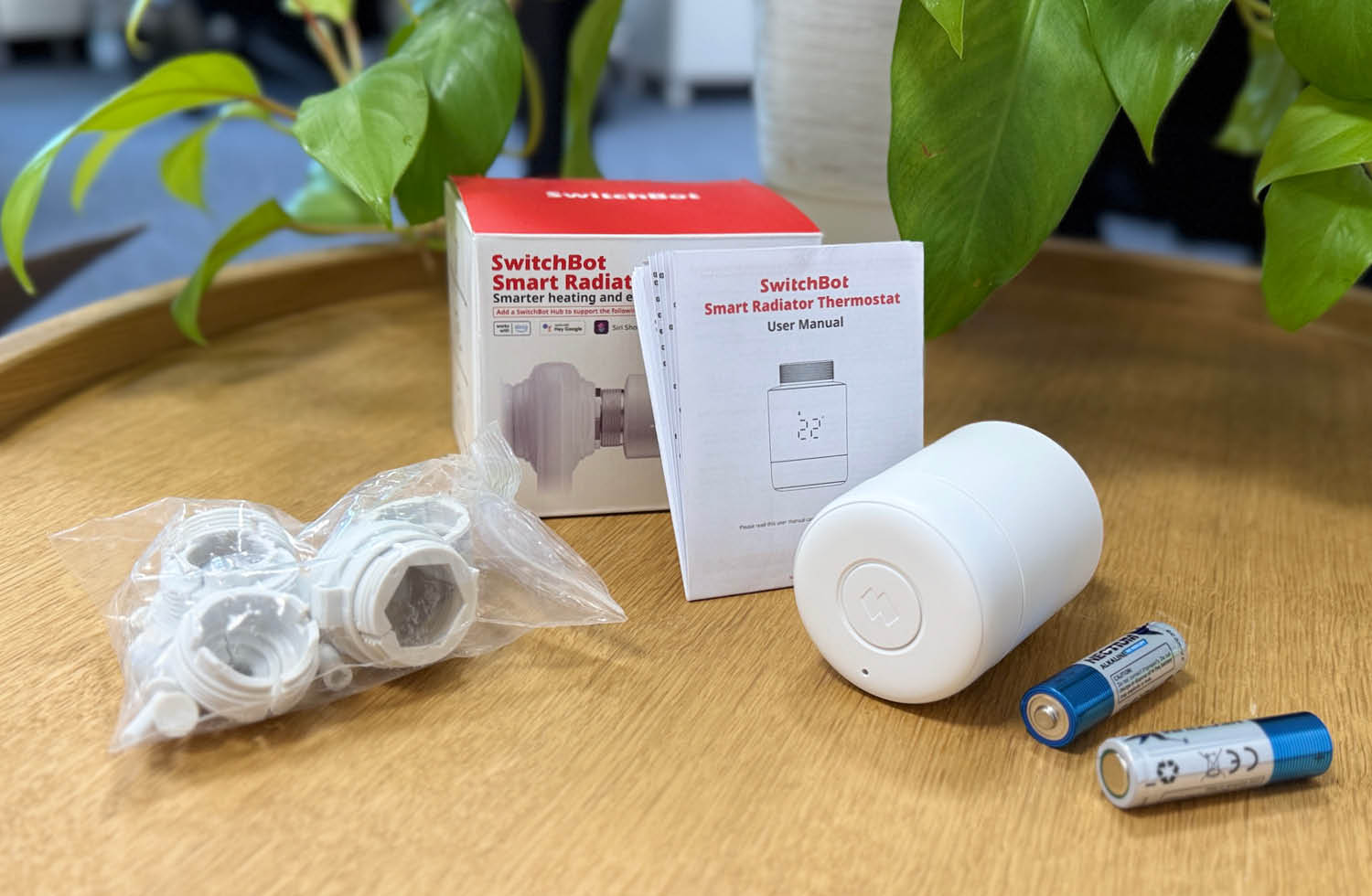 Lieferumfang SwitchBot Radiator