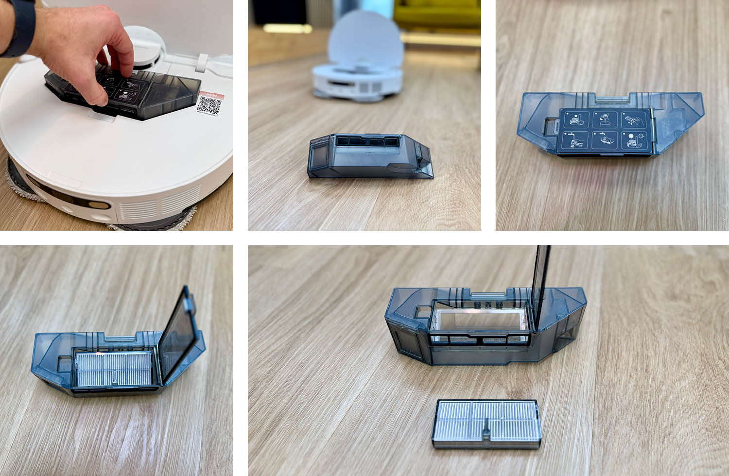 MOVA E40 Ultra Design Staubbehälter