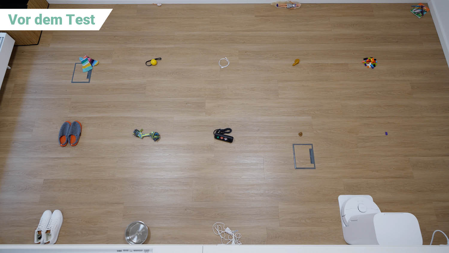 MOVA E40 Ultra Hindernisse Vorher