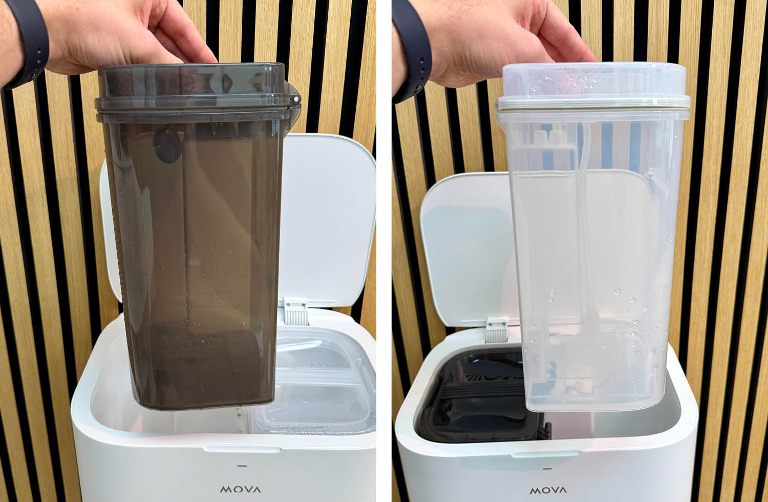 MOVA E40 Ultra Reinigungsstation Wassertanks