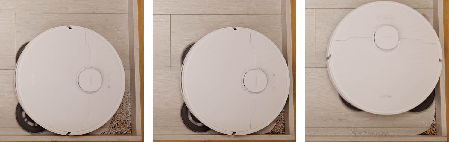 MOVA E40 Ultra Saugen Ecke