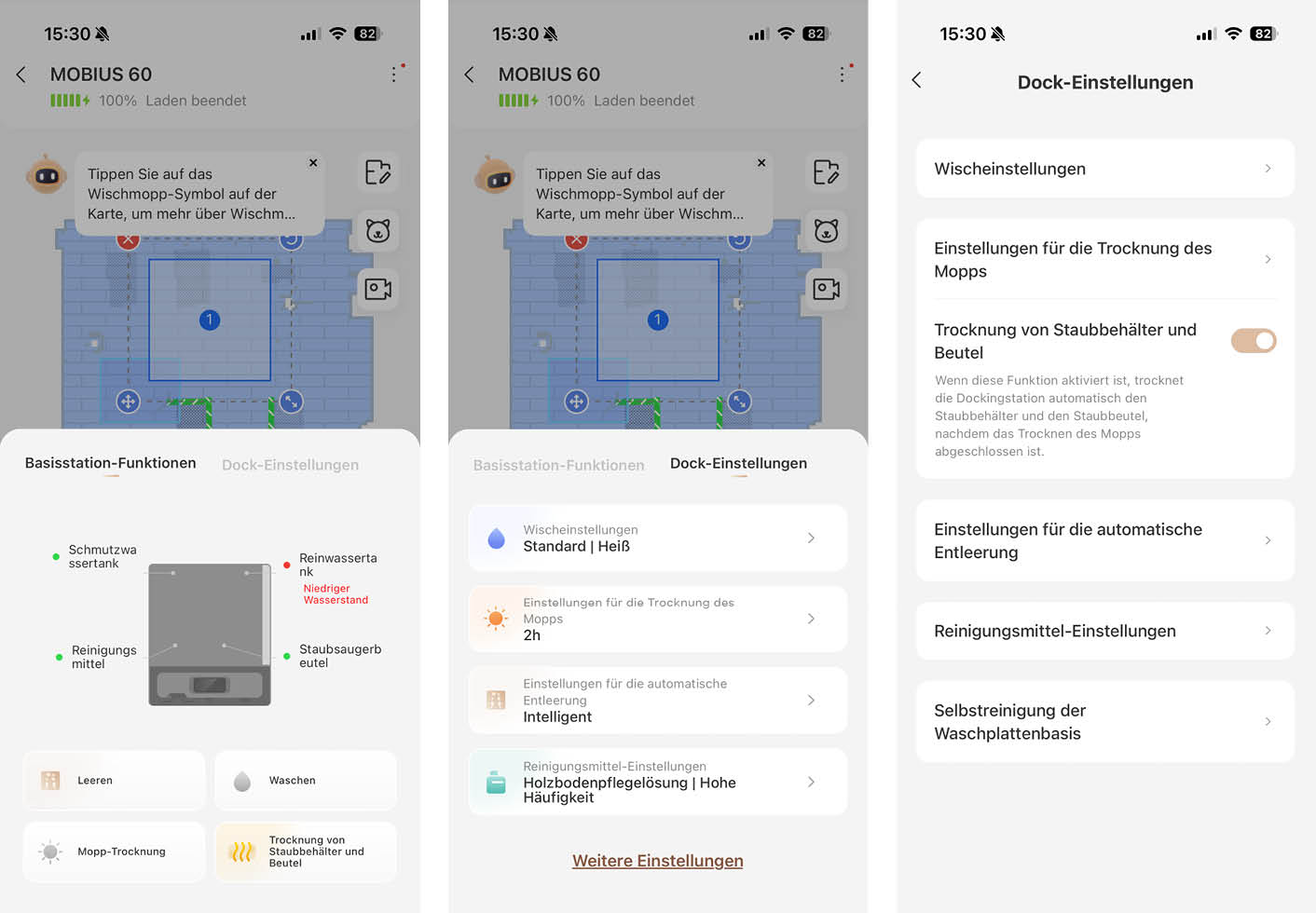 MOVA MOBIUS 60 App Basisstation