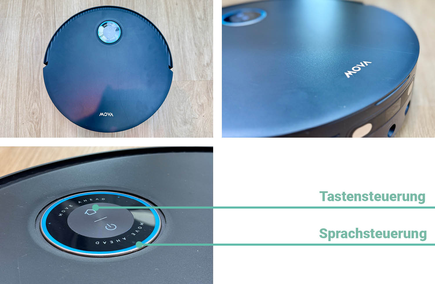 MOVA MOBIUS 60 Design Oberseite