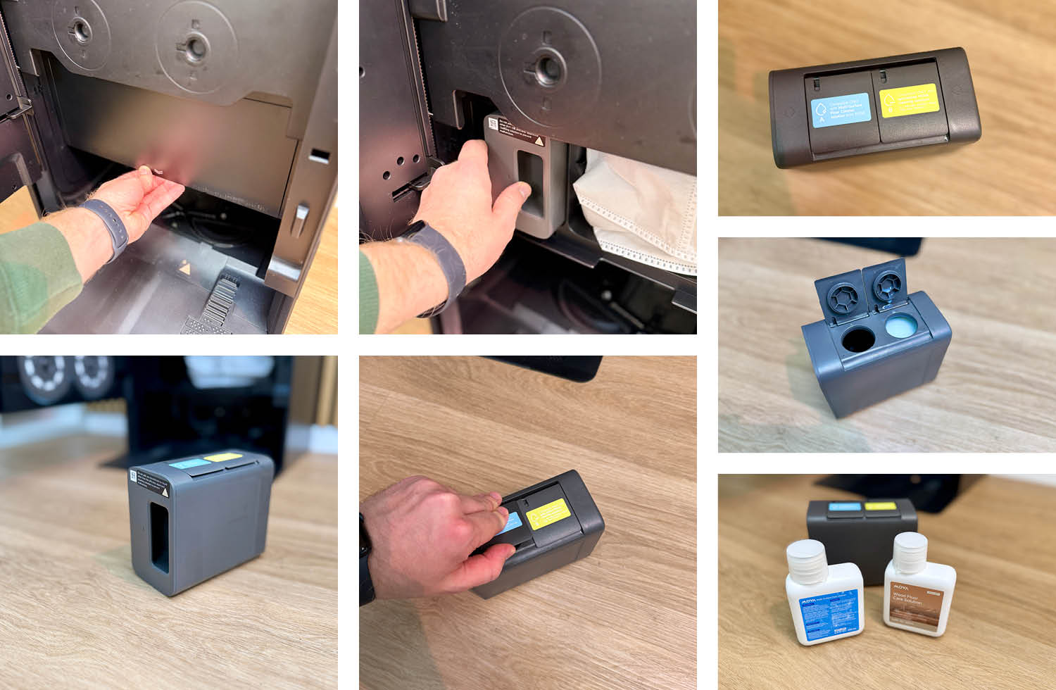 MOVA MOBIUS 60 Reinigungsstation Reinigungsmitteltank