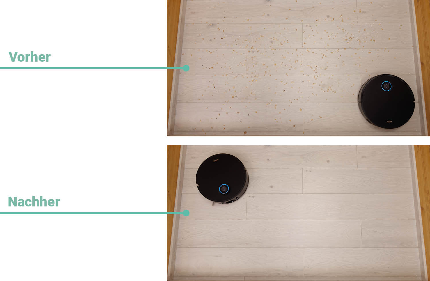 MOVA MOBIUS 60 Saugen Laminat